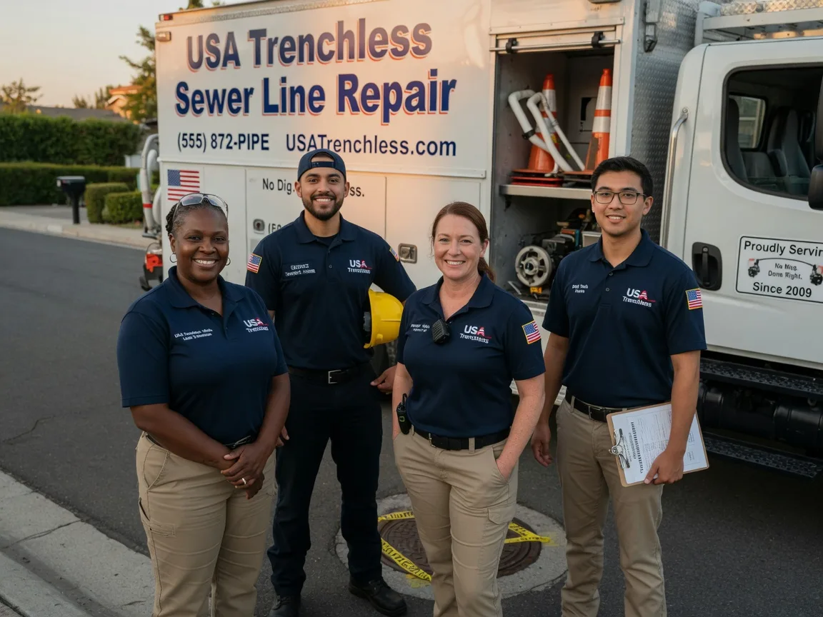 Sewer Line Repair company in Etoile, TX